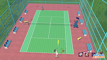 Ep14 hentai scenes with maureen chris and evonne academy love tennis angels ex