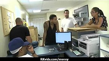 Sexy wild chick gets paid to fuck 19