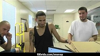 Sexy wild chick gets paid to fuck 19