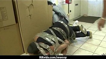 Sexy wild chick gets paid to fuck 19