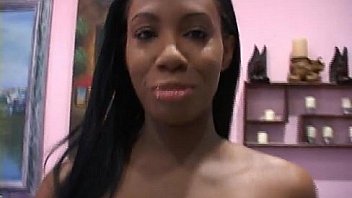 Fat jizz on black boobs