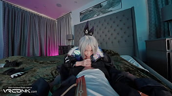 Vr Horny Asian In Costume Gives Deepthroat And Cums With Moans In A Game Cosplay Parody thumbnail