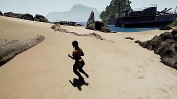 Lara activated an ancient statue and got fucked by a big dick 3d hentai game animation