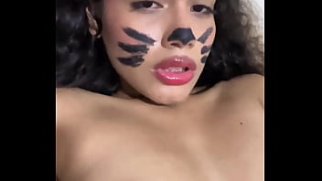 Young woman in suit just thought about a big cock in her tight pussy