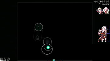 Sofrendo de um orgasmo enquanto jogas osu e aperta em círculos