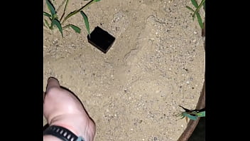 Chastity key burried away