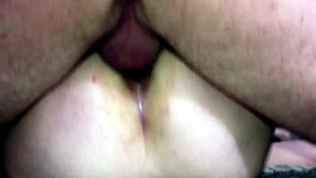 His big dick enters my pussy so tightly that it quickly fills it wi