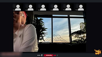 Everyone saw how my boyfriend fucks me in zoom