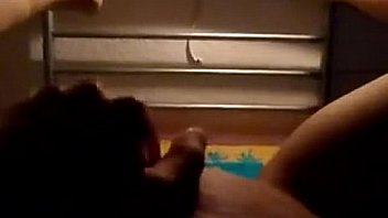 Horny chick rubbing her wet pussy pov
