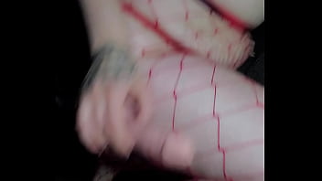 Milf plays with her pussy