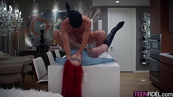 Leo is a fire headed babe and not just in name only