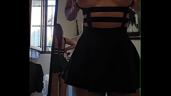 Do you like how i wear this dress check out my account i have tons of really hot content