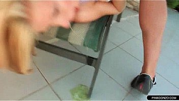 She always enjoys a kinky bukkake gangbang