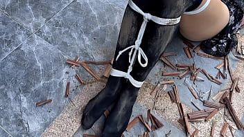 She likes to be tiedup and tickled