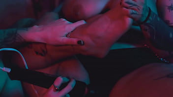 Latin lesbians foot licking #1