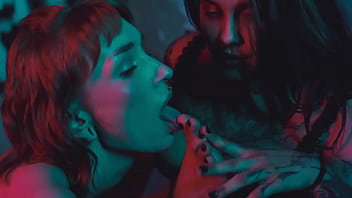 Latin lesbians foot licking #1