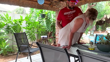 Sexy ex wife bending over so i can fuck her pussy