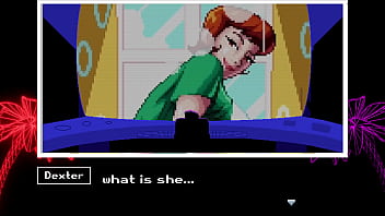 Dexter keeps tabs on his sister deedee