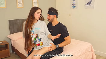 I improve my relationship with my stepdaughter by fucking her tight young pussy petite latina