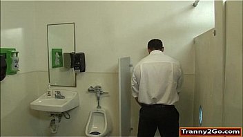 Busty Shemale Jenna Tales Gloryhole Blowjob And Anal Fucked thumbnail