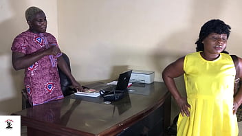 Hx honey college student went to report her class master who used kane on her but getting to the head teacher office everything turned the other way round and she enjoyed it