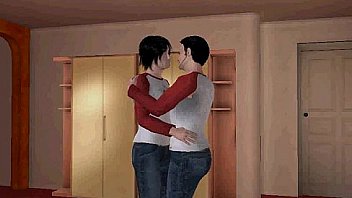 A Sexy Set Of Brunette Twins Share A Sixtynine In 3d thumbnail