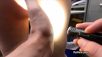 Officer billy can't wait to fuck this thiefs tight pussy