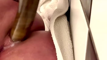 50cm Long Dildo Anal Masturbate With Sweet Orgasm And A Lot Juice From My Pussy thumbnail