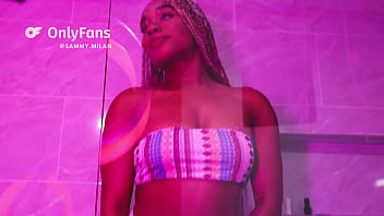 While i'm showering my boyfriend records me i get naughty