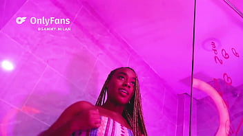 While i'm showering my boyfriend records me i get naughty