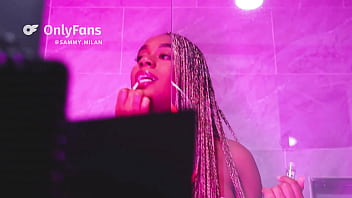 While i'm showering my boyfriend records me i get naughty