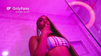 While i'm showering my boyfriend records me i get naughty