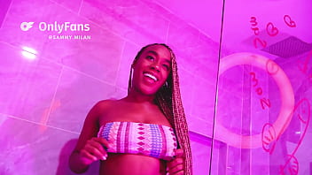 While i'm showering my boyfriend records me i get naughty