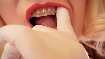 Free video arya grander pussy play mouth tour wearing medical gloves