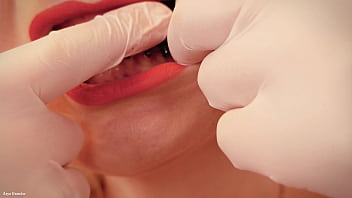 Free video arya grander pussy play mouth tour wearing medical gloves