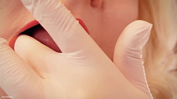 Free video arya grander pussy play mouth tour wearing medical gloves