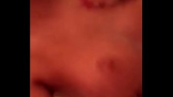 Blonde teen plays home