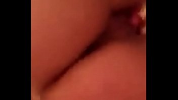 Blonde teen plays home