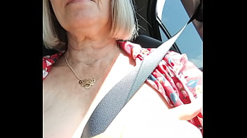 Flashing in the car for all to see