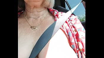 Flashing in the car for all to see