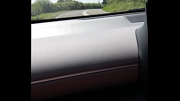 Flashing in the car for all to see