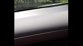 Flashing in the car for all to see