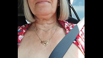 Flashing in the car for all to see