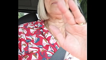 Flashing in the car for all to see