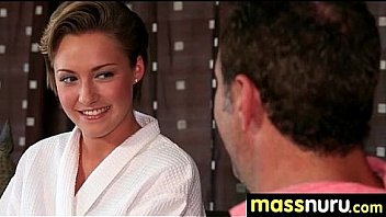 Lucky client gets a full service massage 10