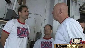 Black Pornstar Debut Bukkake 5 thumbnail