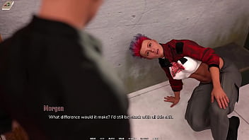 Taboo university #85 taking the busty grunge girls virginity by fucking her hard in a alley