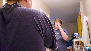 Getting ready & filming giantess video bts clara crisp milf bbw fetish