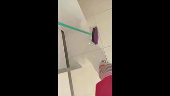 Pegging strap on anal double headed dildo role play