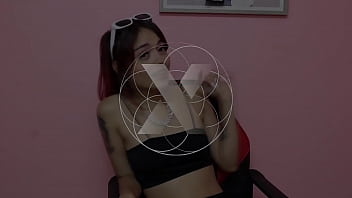 Candy gets dominated by these guys and gets her throat fucked on upsidedow